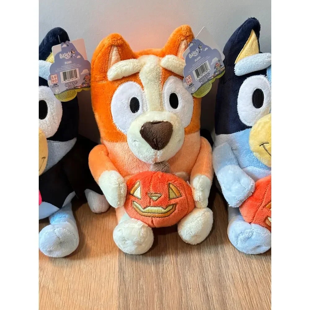 HALLOWEEN BLUEY plushes X 3